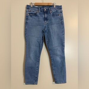 GAP Jeans Womens 10P Blue True Skinny Mid Rise Classic Normcore Denim